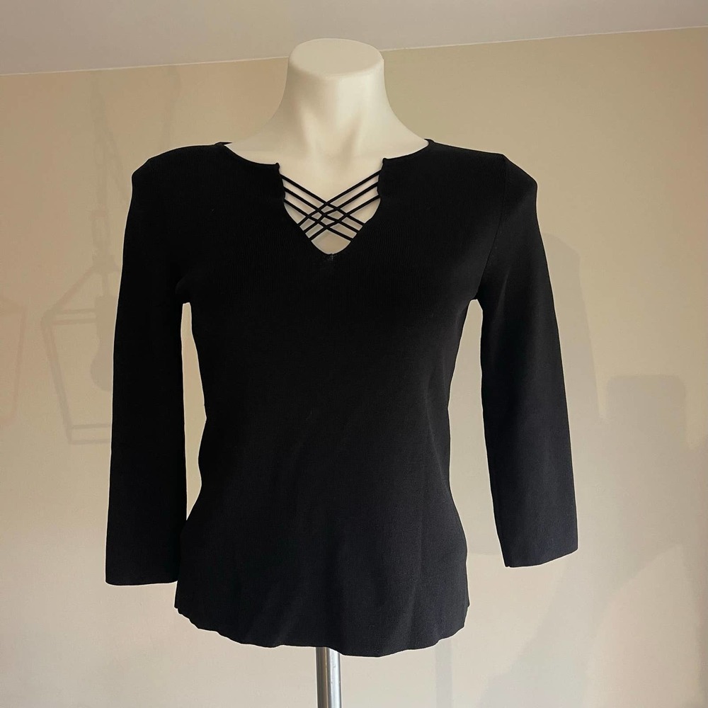 Pointelle Sweater
